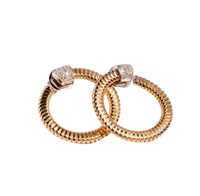 Earrings Antorà Woman in Rose Gold Diamante 0.38 Ct 6011 - 6011